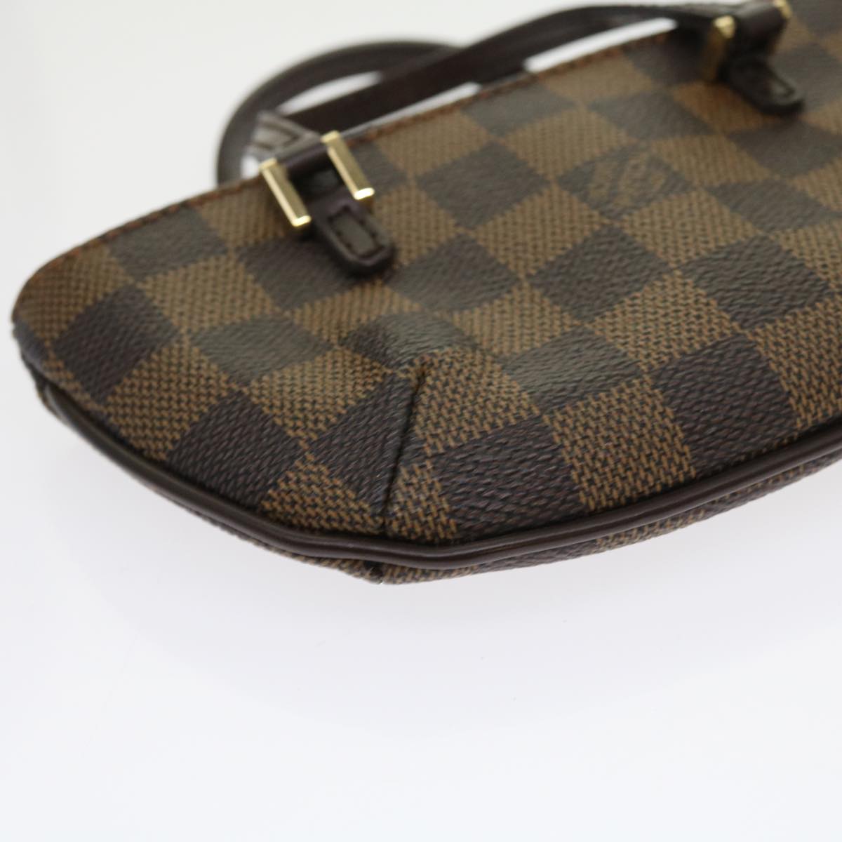 LOUIS VUITTON Damier Ebene Manosque GM Tote Bag N51120 LV Auth 56731A