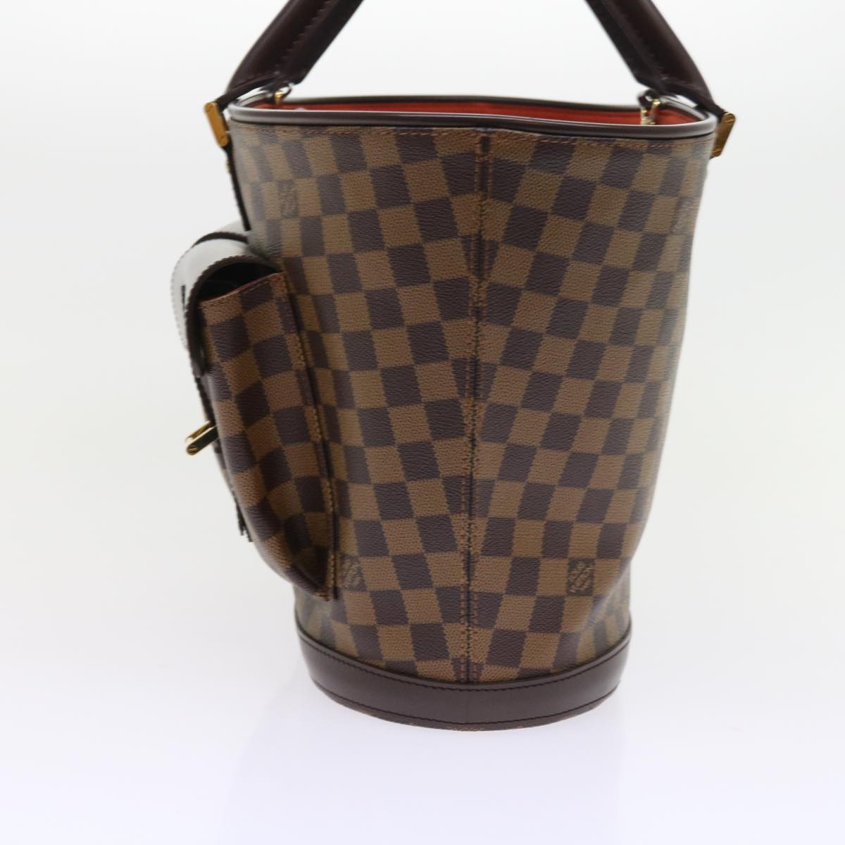 LOUIS VUITTON Damier Ebene Manosque GM Tote Bag N51120 LV Auth 56731A