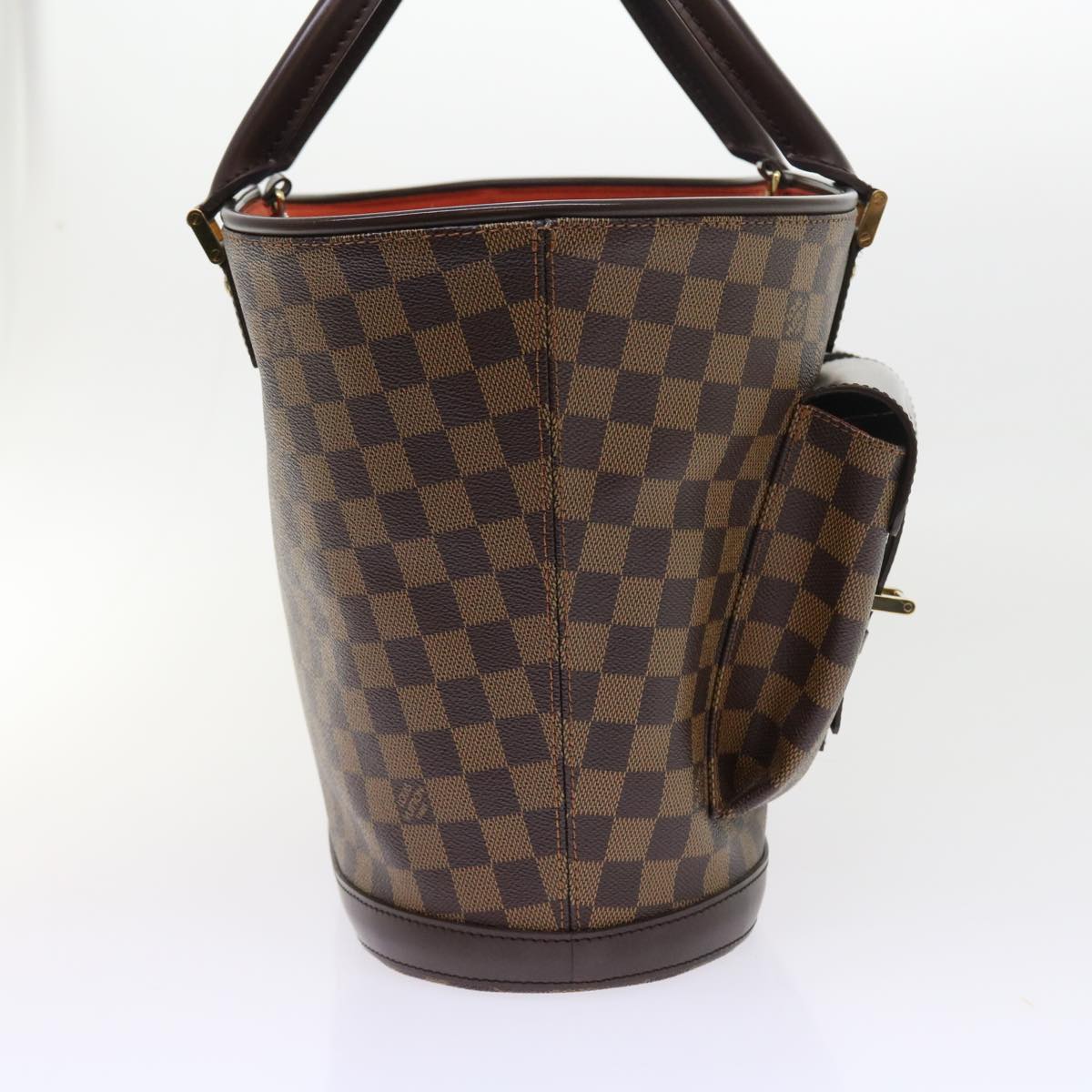 LOUIS VUITTON Damier Ebene Manosque GM Tote Bag N51120 LV Auth 56731A