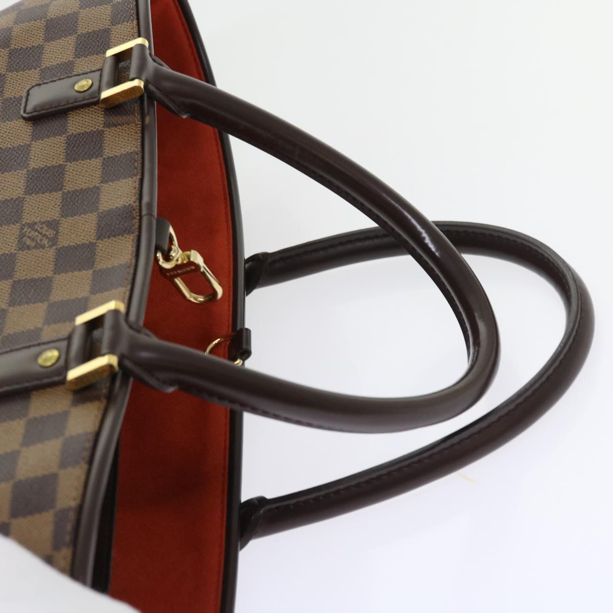 LOUIS VUITTON Damier Ebene Manosque GM Tote Bag N51120 LV Auth 56731A