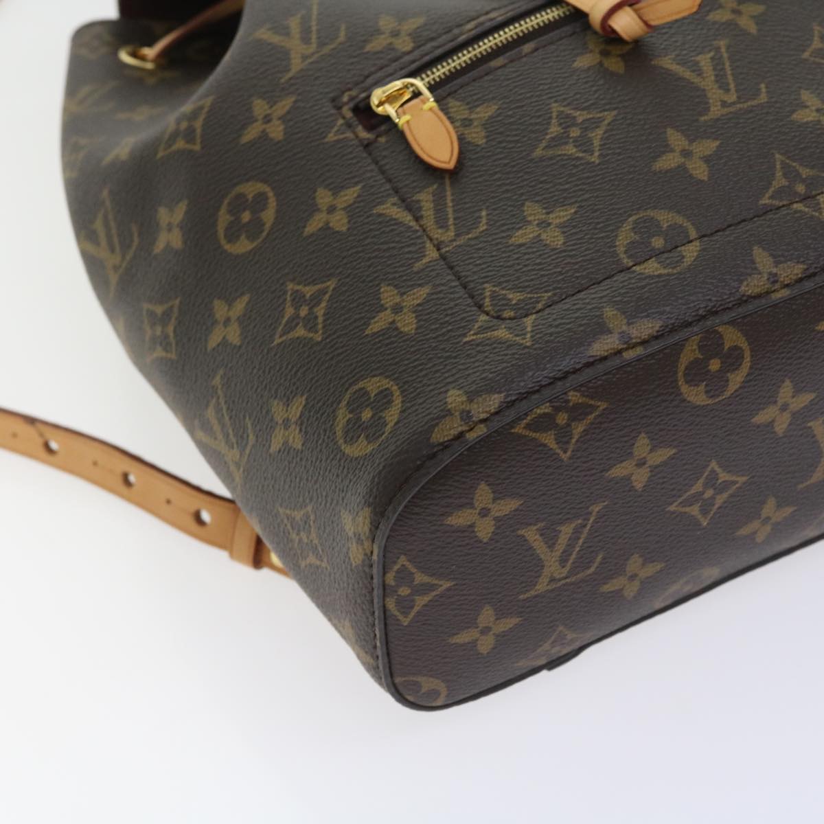 LOUIS VUITTON Monogram Montsouris Backpack M43431 LV Auth 56733SAM