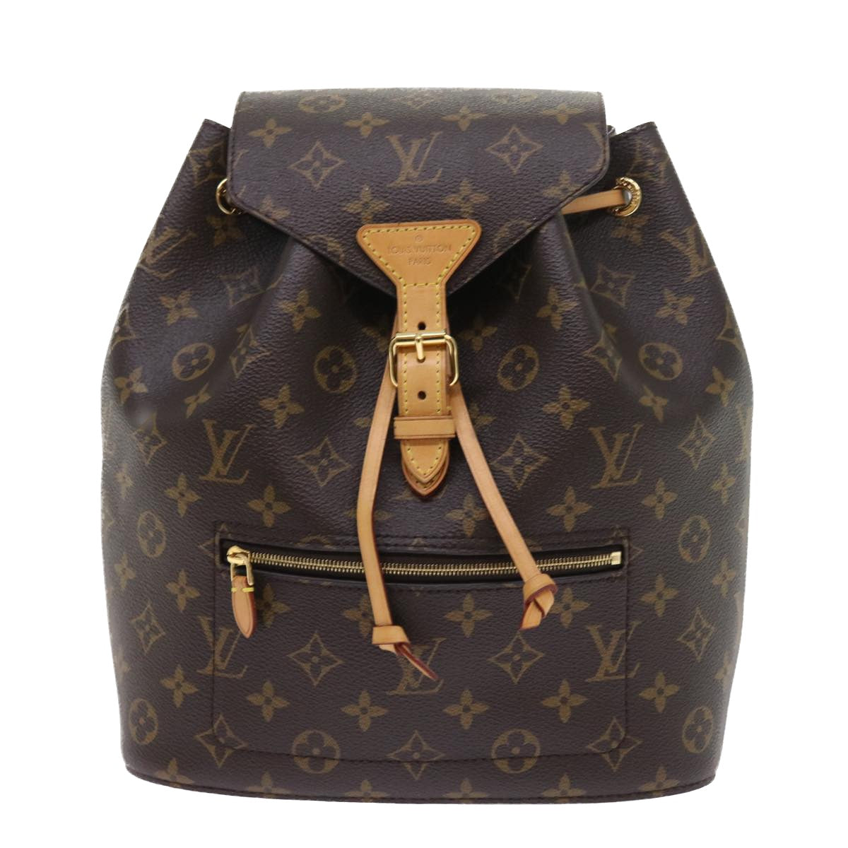 LOUIS VUITTON Monogram Montsouris Backpack M43431 LV Auth 56733SAM