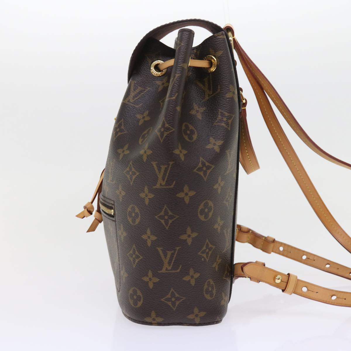 LOUIS VUITTON Monogram Montsouris Backpack M43431 LV Auth 56733SAM