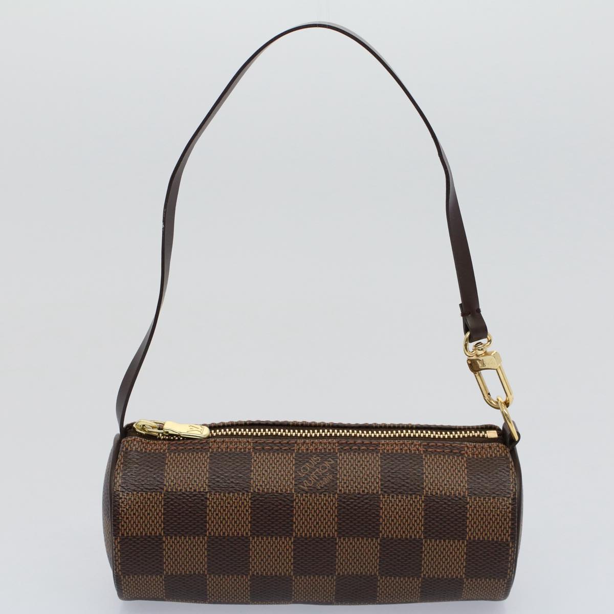 LOUIS VUITTON Damier Ebene Papillon 30 Hand Bag N51303 LV Auth 56747A