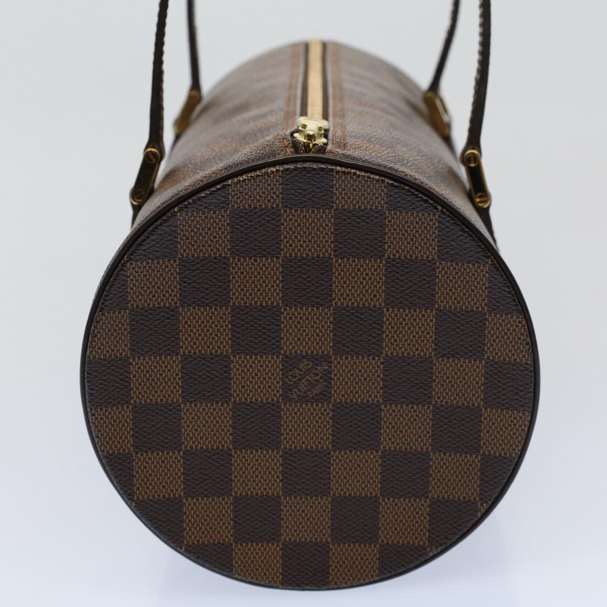 LOUIS VUITTON Damier Ebene Papillon 30 Hand Bag N51303 LV Auth 56747A