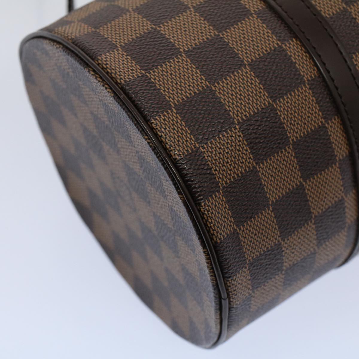 LOUIS VUITTON Damier Ebene Papillon 30 Hand Bag N51303 LV Auth 56748