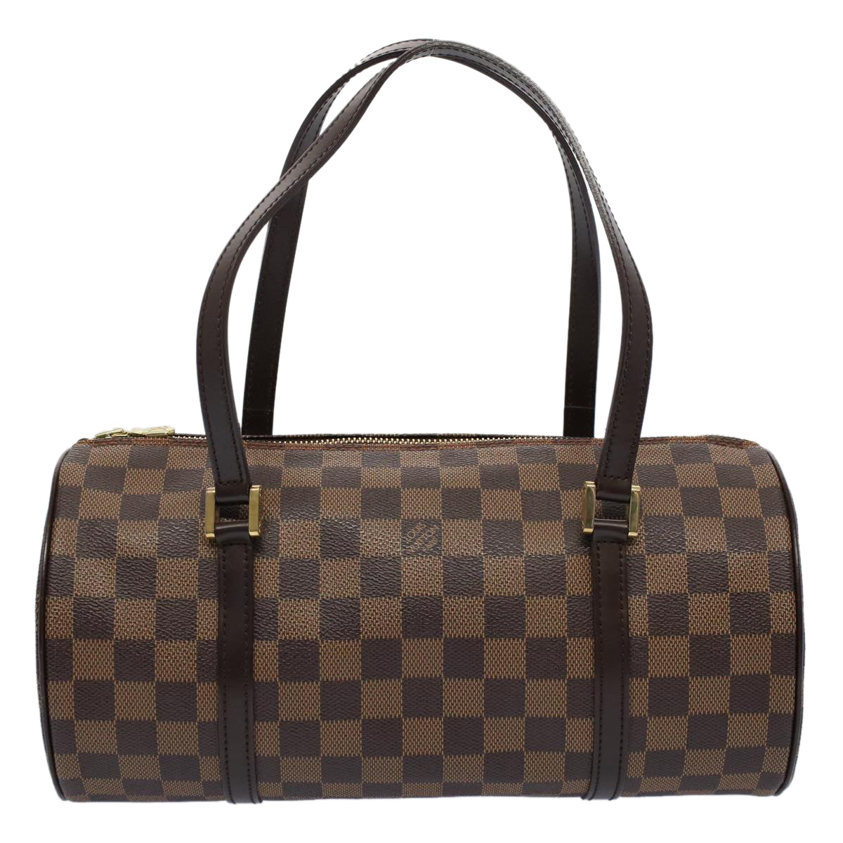 LOUIS VUITTON Damier Ebene Papillon 30 Hand Bag N51303 LV Auth 56748