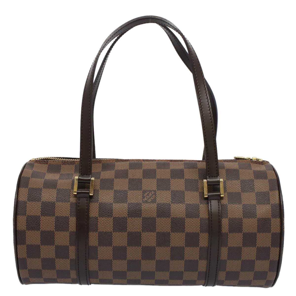 LOUIS VUITTON Damier Ebene Papillon 30 Hand Bag N51303 LV Auth 56748