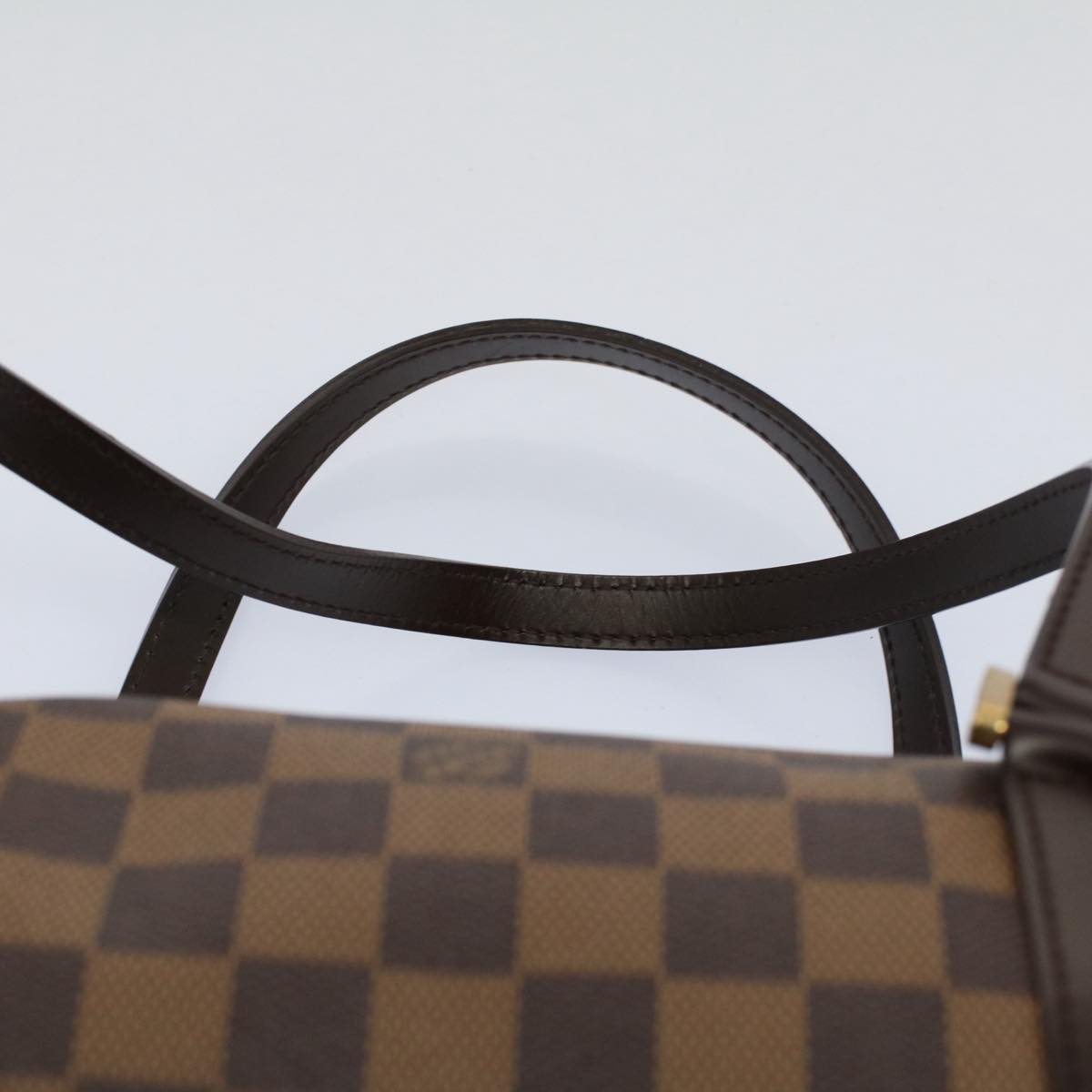 LOUIS VUITTON Damier Ebene Papillon 30 Hand Bag N51303 LV Auth 56748