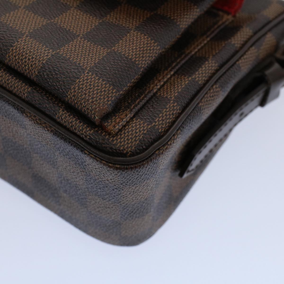 LOUIS VUITTON Damier Ebene Ravello GM Shoulder Bag 2way N60006 LV Auth 56749