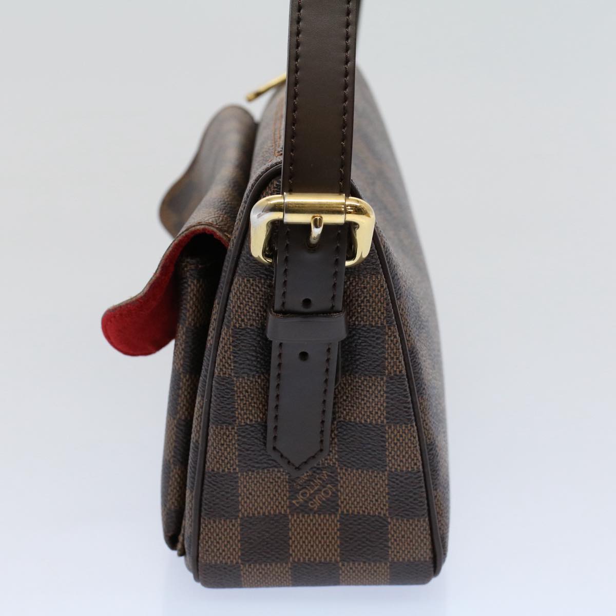 LOUIS VUITTON Damier Ebene Ravello GM Shoulder Bag 2way N60006 LV Auth 56749