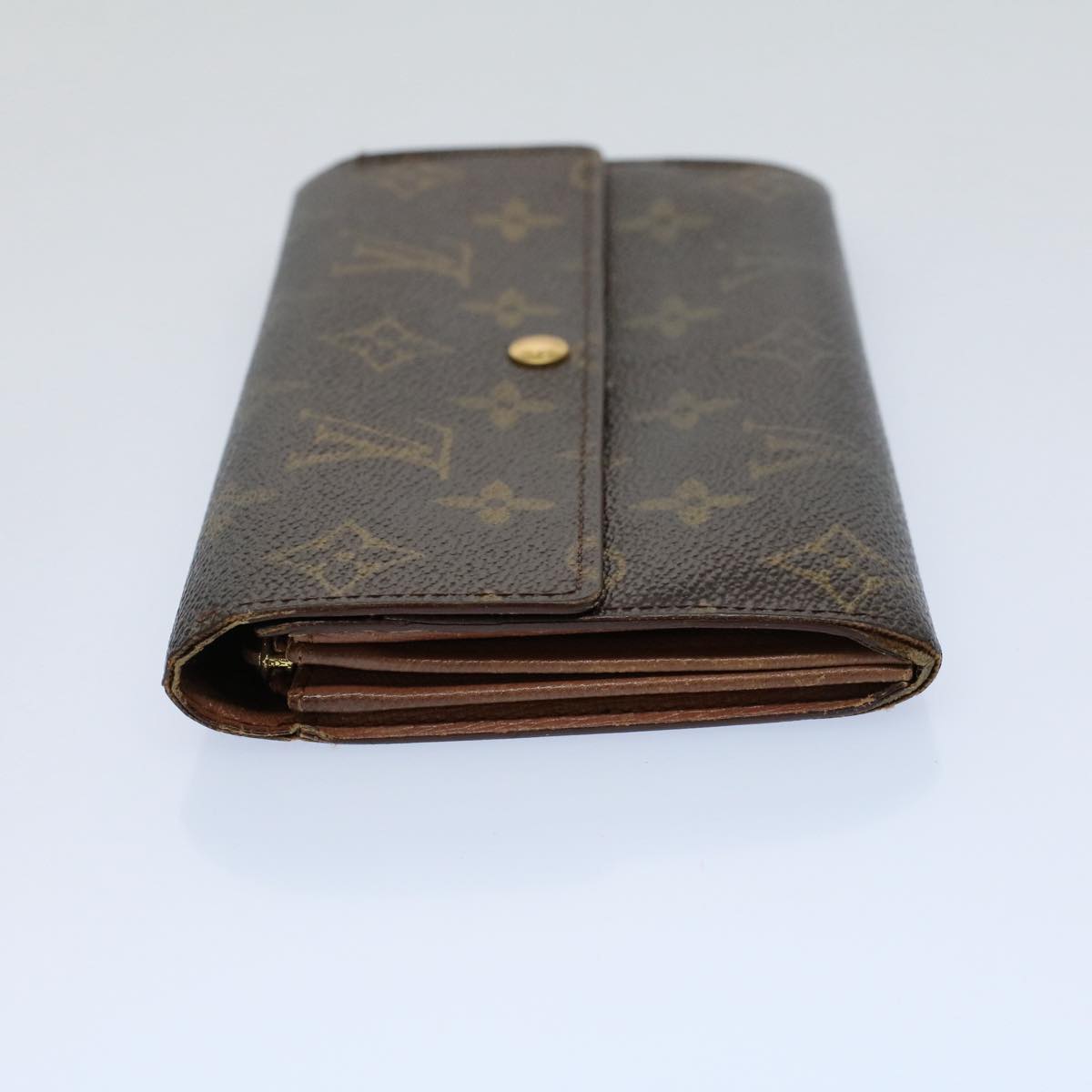 LOUIS VUITTON Monogram Portefeuille Sarah Long Wallet M60531 LV Auth 56788