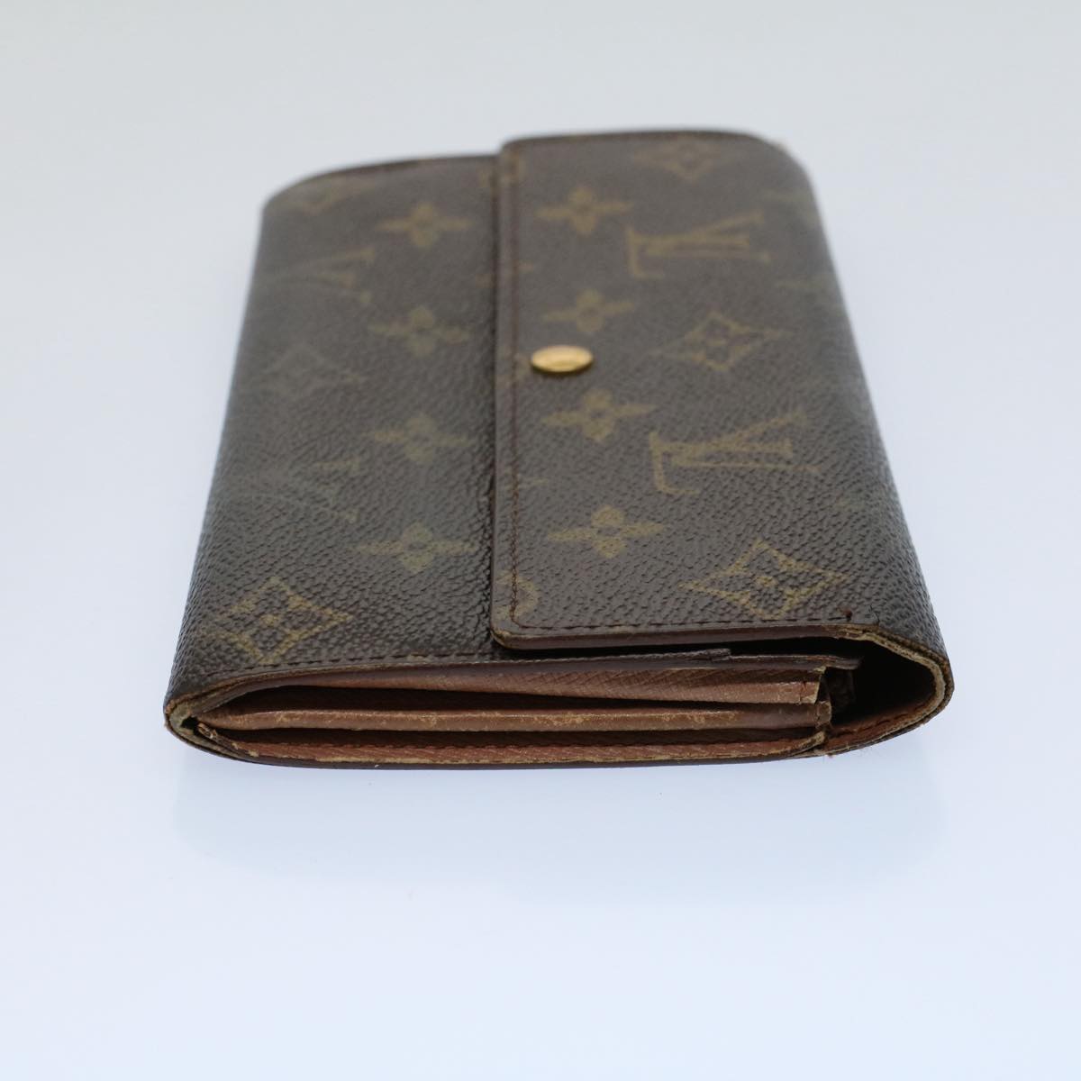 LOUIS VUITTON Monogram Portefeuille Sarah Long Wallet M60531 LV Auth 56788