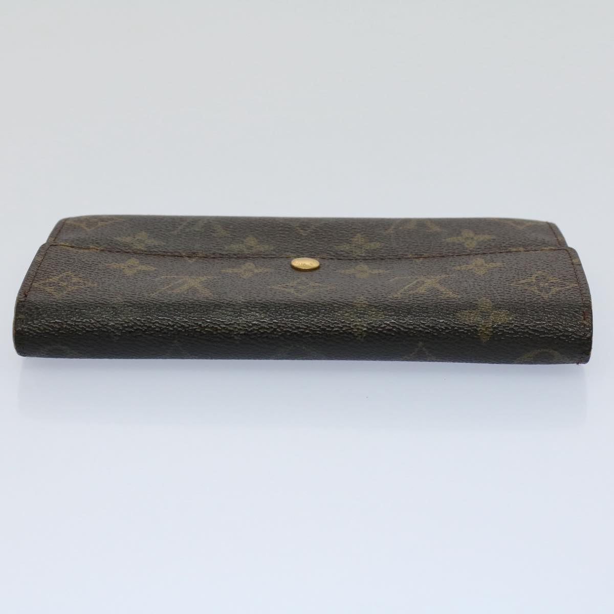 LOUIS VUITTON Monogram Portefeuille Sarah Long Wallet M60531 LV Auth 56788