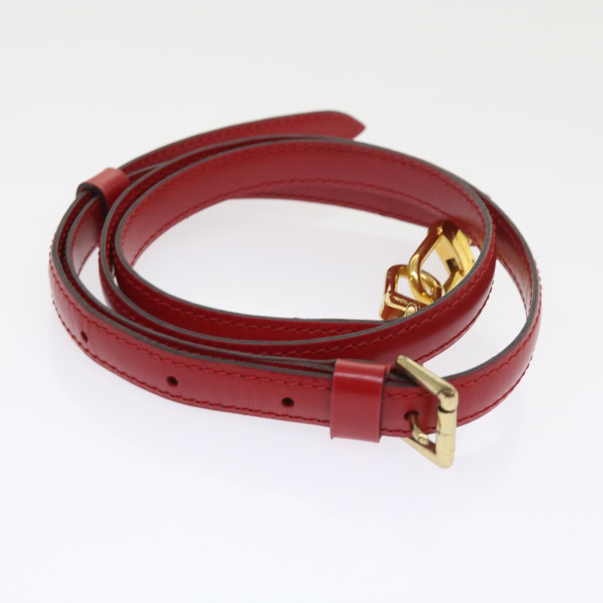 LOUIS VUITTON Epi Mini Speedy Hand Bag SPO 2way Red LV Auth 56797SM