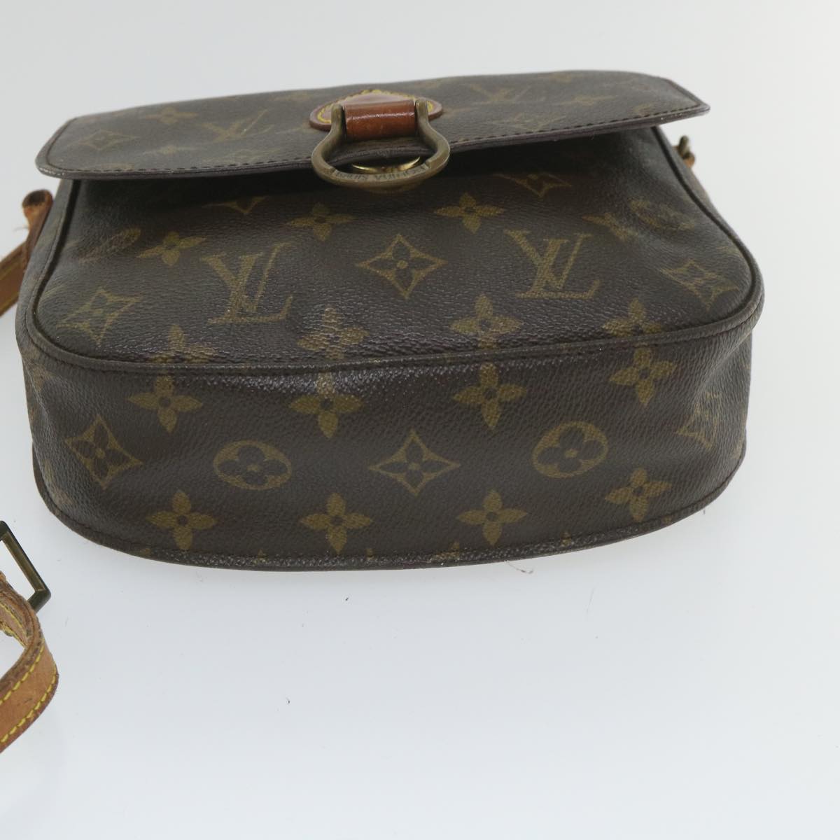 LOUIS VUITTON Monogram Saint Cloud MM Shoulder Bag M51243 LV Auth 56824