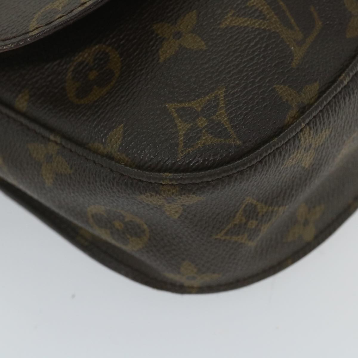 LOUIS VUITTON Monogram Saint Cloud MM Shoulder Bag M51243 LV Auth 56824