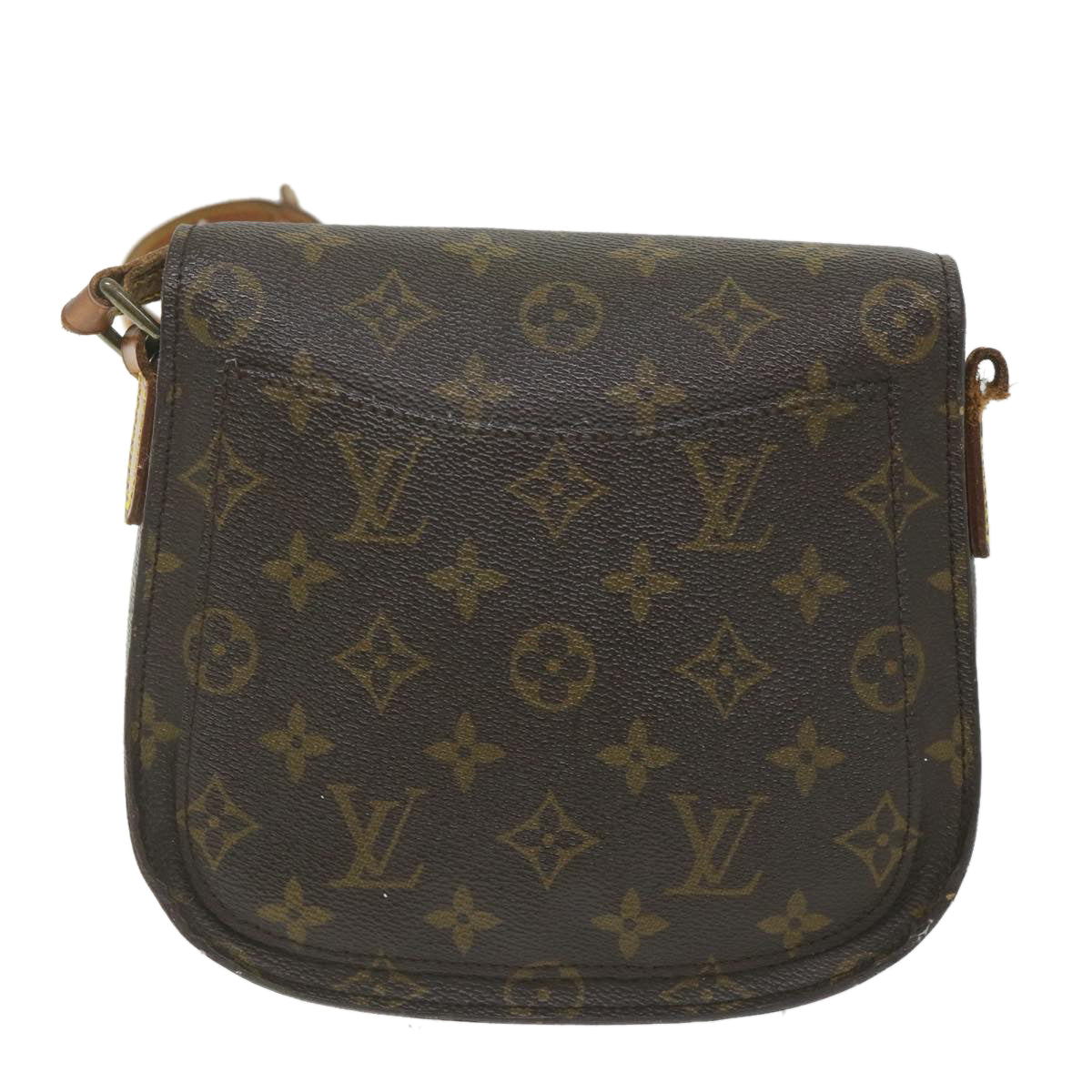 LOUIS VUITTON Monogram Saint Cloud MM Shoulder Bag M51243 LV Auth 56824