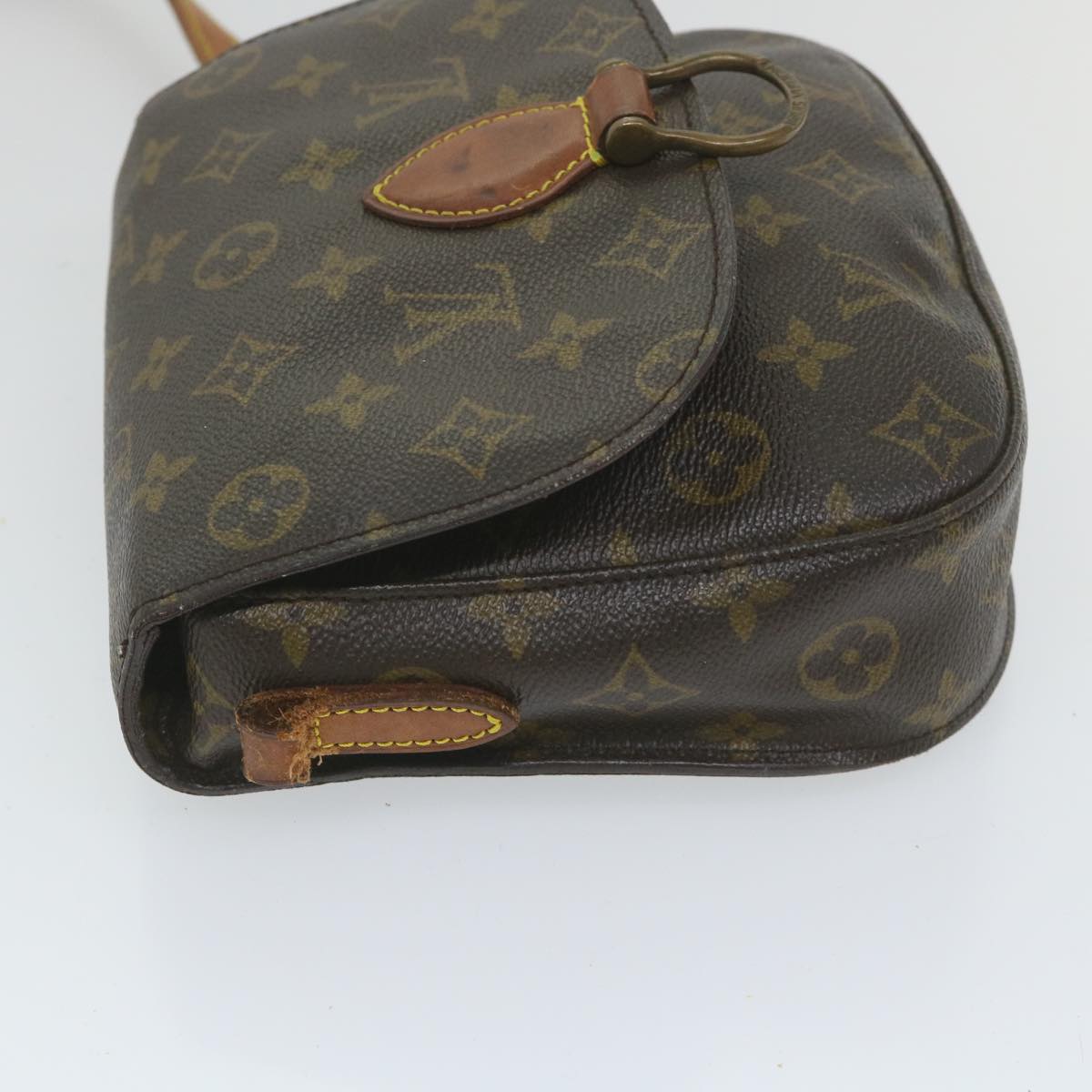 LOUIS VUITTON Monogram Saint Cloud MM Shoulder Bag M51243 LV Auth 56824