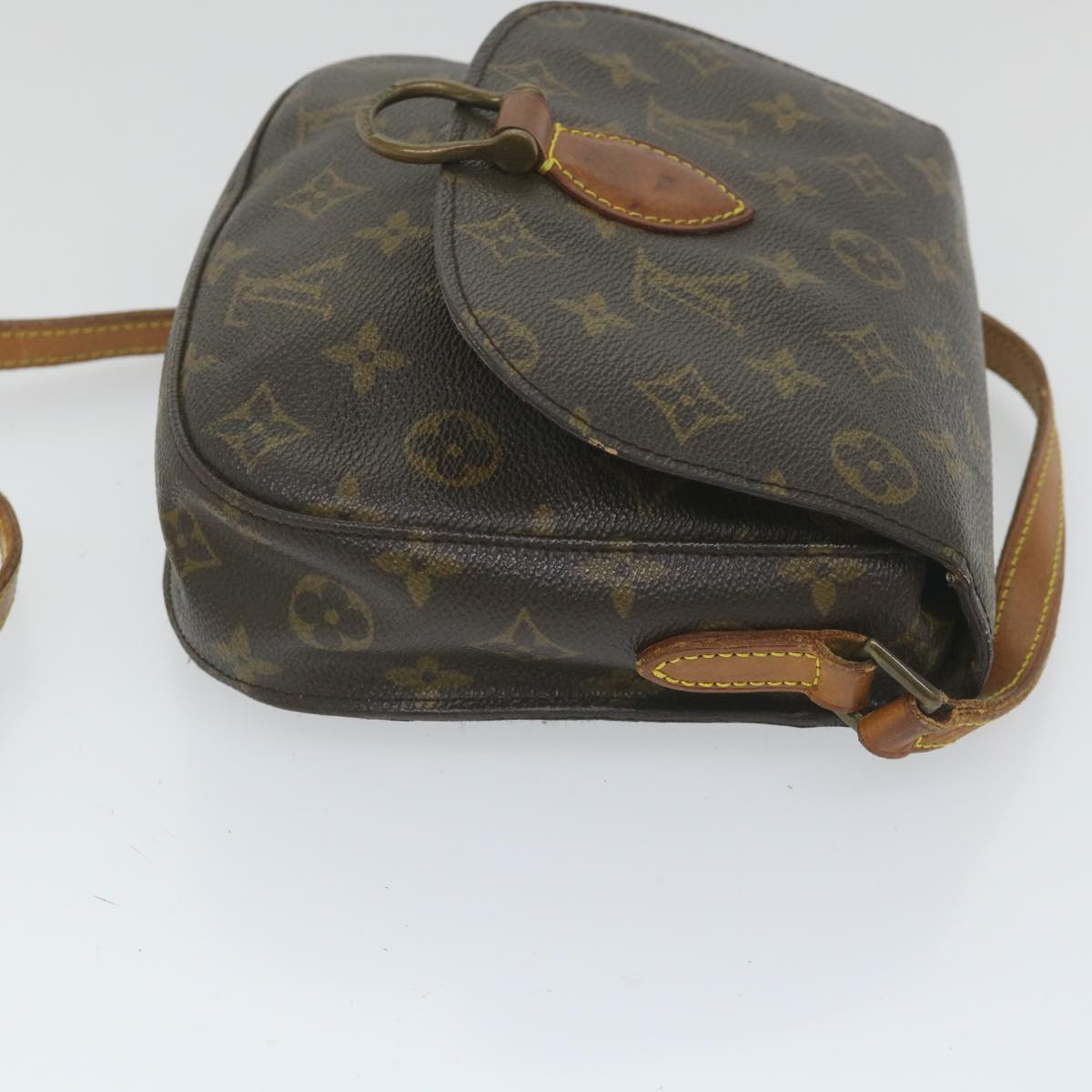 LOUIS VUITTON Monogram Saint Cloud MM Shoulder Bag M51243 LV Auth 56824