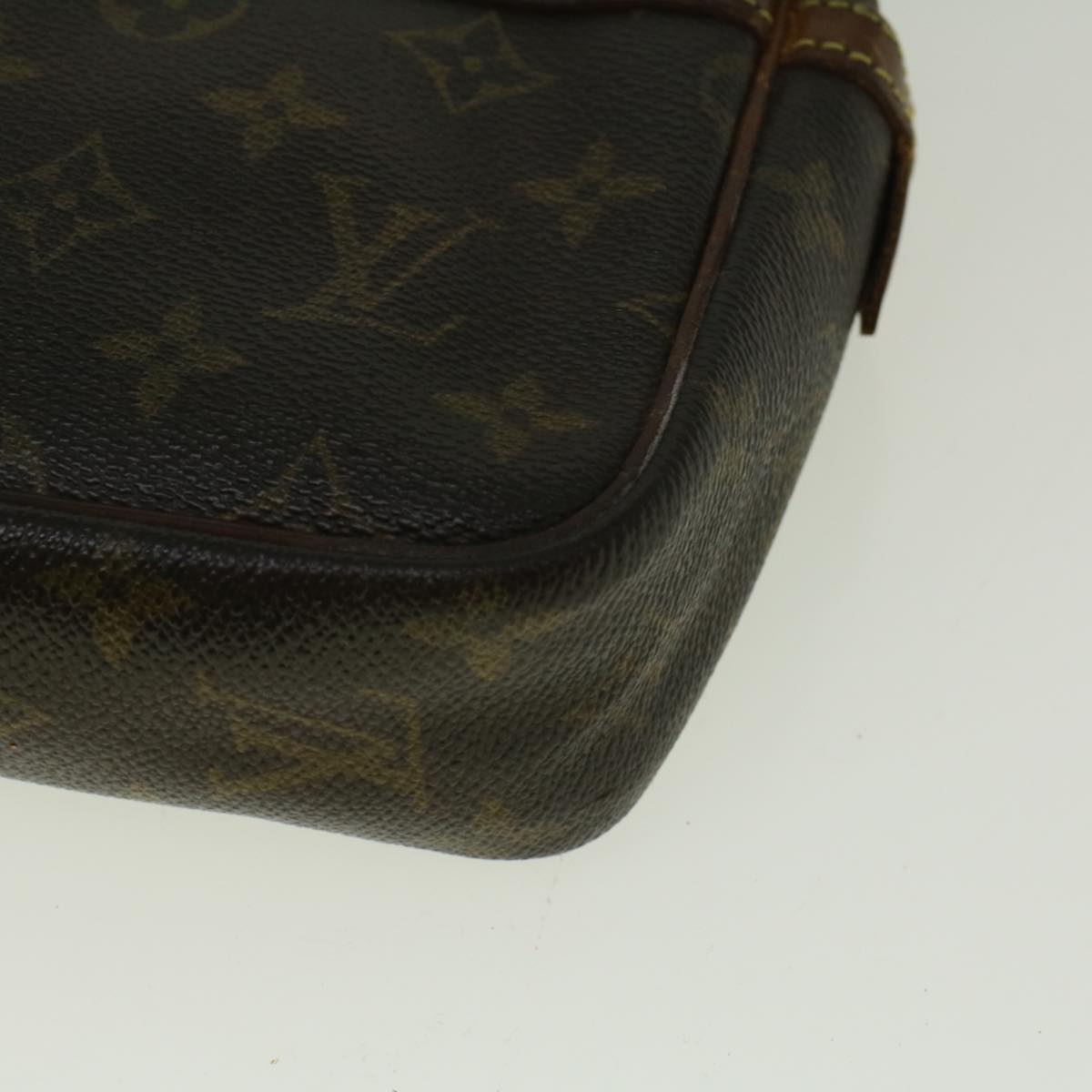 LOUIS VUITTON Monogram Compiegne 23 Clutch Bag M51847 LV Auth 56825