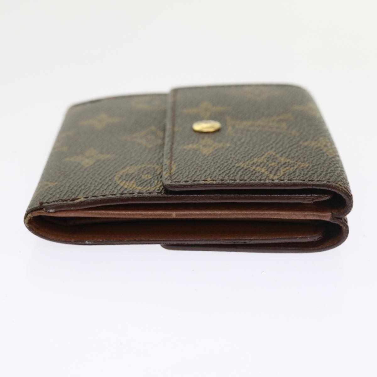 LOUIS VUITTON Monogram Portefeuille Elise Wallet M61654 LV Auth 56832