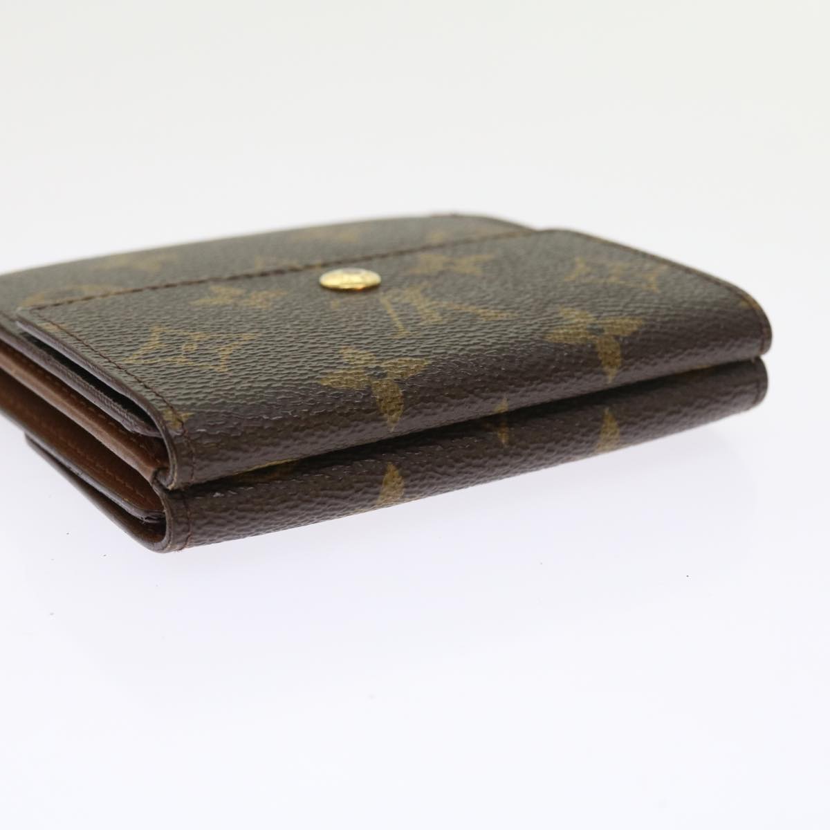 LOUIS VUITTON Monogram Portefeuille Elise Wallet M61654 LV Auth 56832