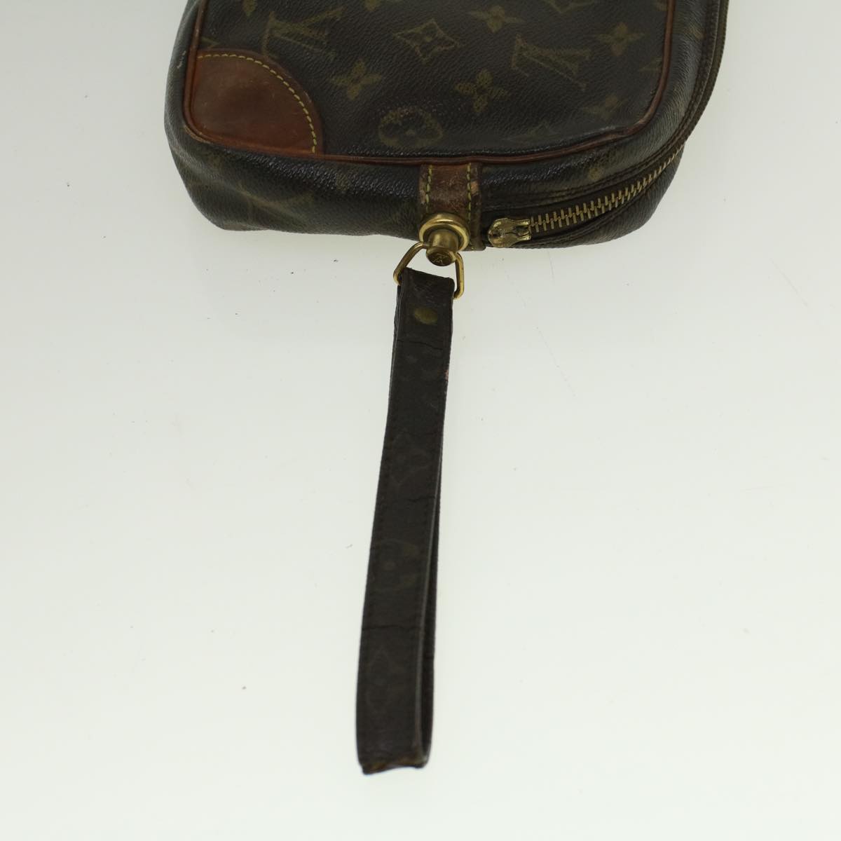 LOUIS VUITTON Monogram Marly Dragonne GM Clutch Bag M51825 LV Auth 56834