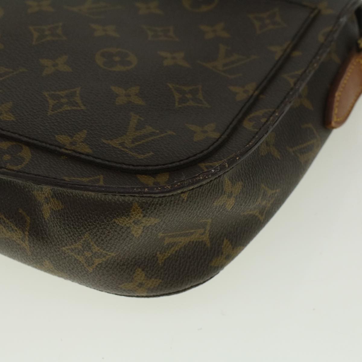 LOUIS VUITTON Monogram Saint Cloud GM Shoulder Bag M51242 LV Auth 56851