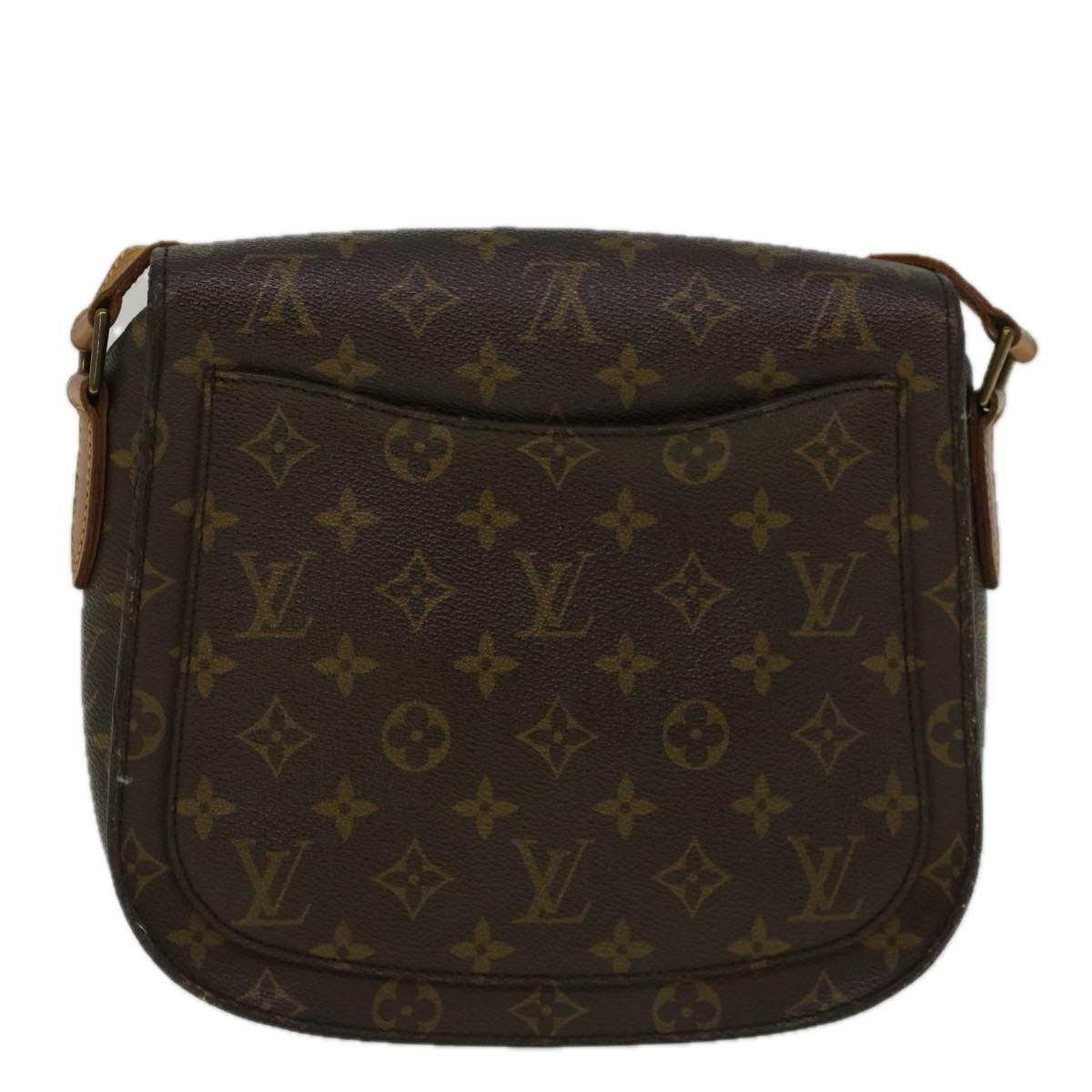 LOUIS VUITTON Monogram Saint Cloud GM Shoulder Bag M51242 LV Auth 56851