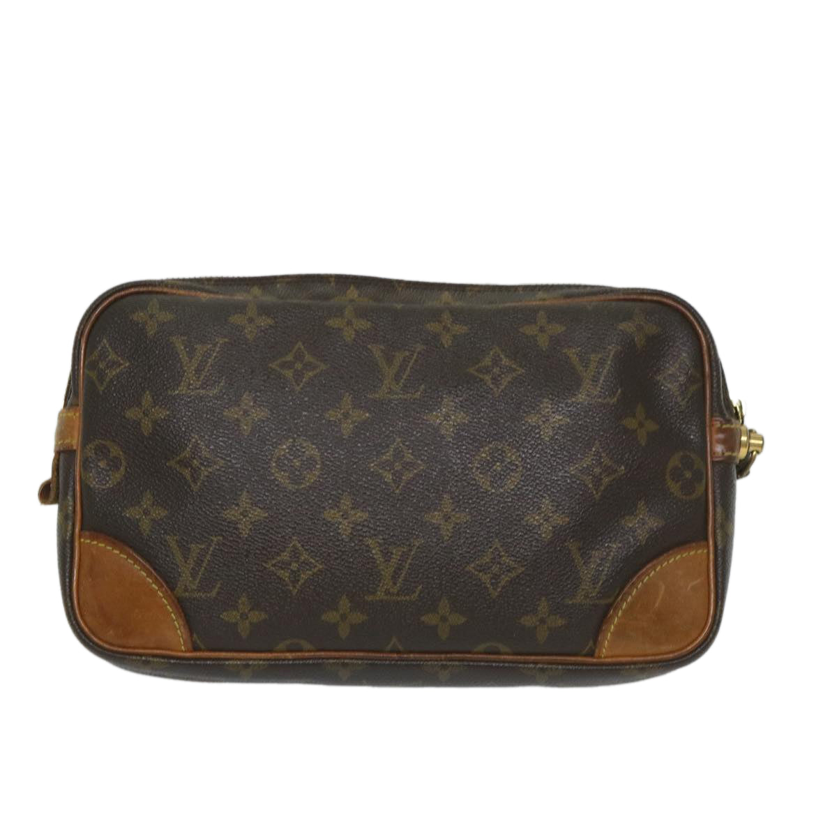 LOUIS VUITTON Monogram Marly Dragonne GM Clutch Bag M51825 LV Auth 56925