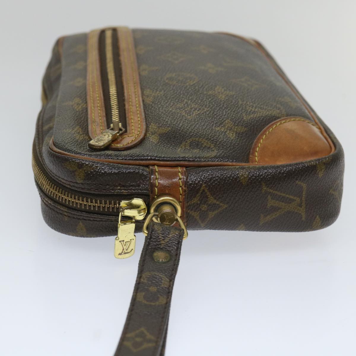 LOUIS VUITTON Monogram Marly Dragonne GM Clutch Bag M51825 LV Auth 56925