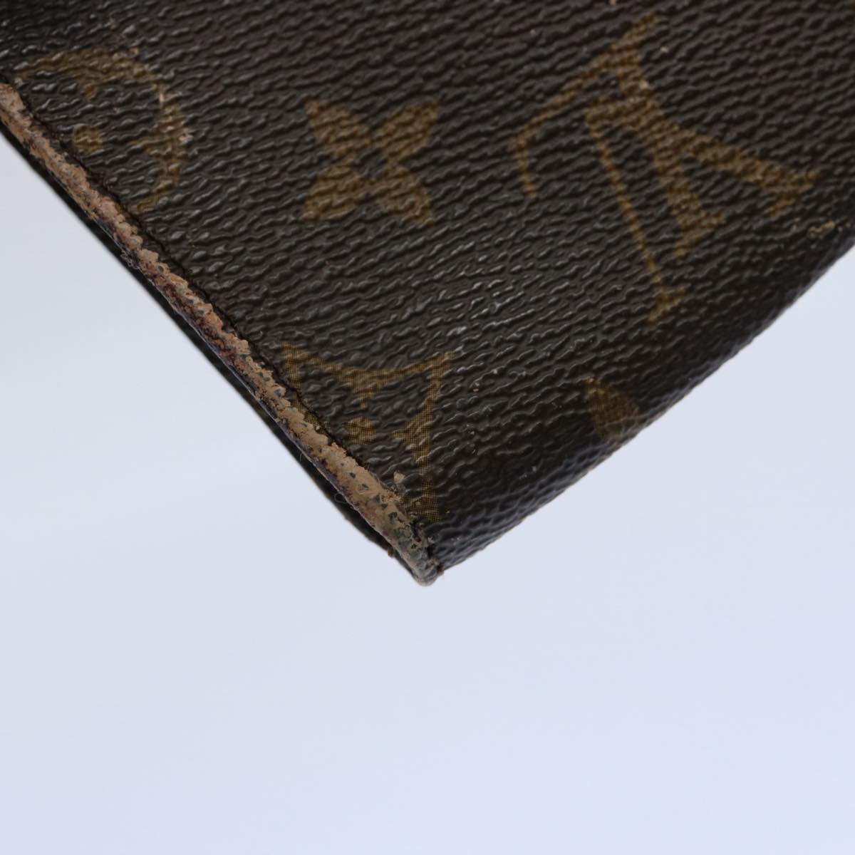 LOUIS VUITTON Monogram Bucket GM Pouch Accessory Pouch L107 LV Auth 57125