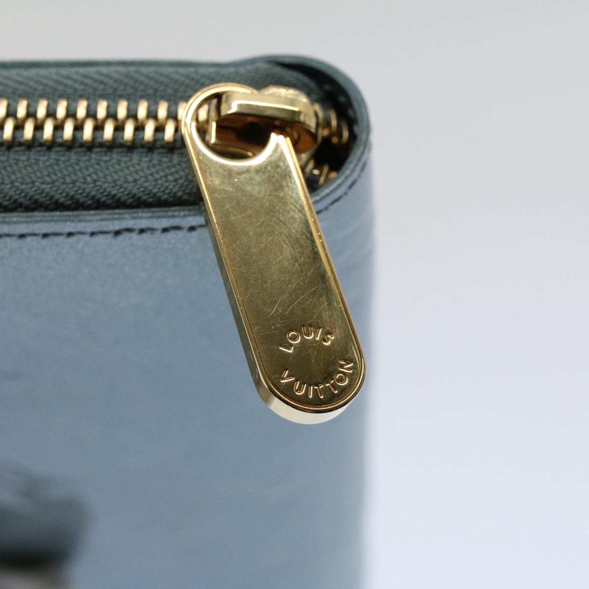 LOUIS VUITTON Monogram Vernis Zippy Wallet Long Wallet Jivre M91565 Auth 57160SM