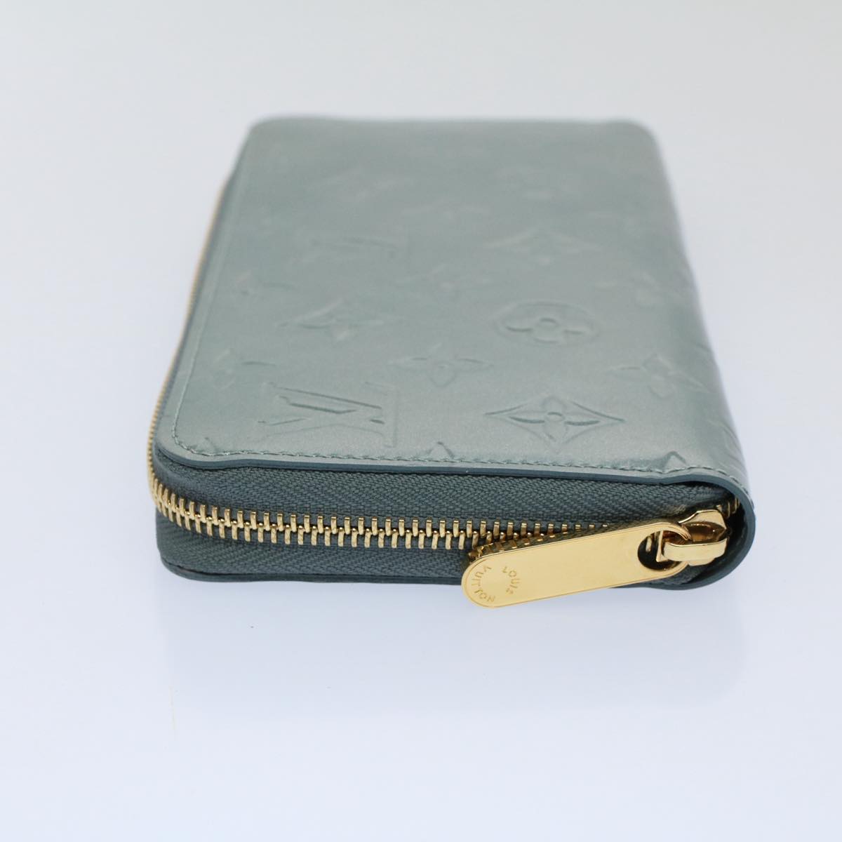 LOUIS VUITTON Monogram Vernis Zippy Wallet Long Wallet Jivre M91565 Auth 57160SM