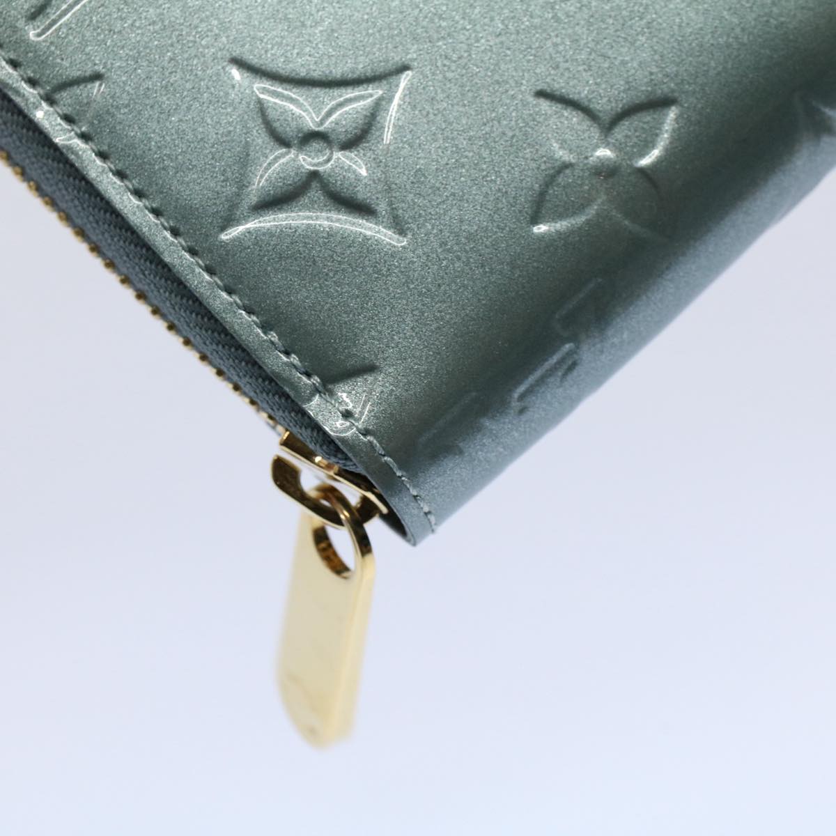 LOUIS VUITTON Monogram Vernis Zippy Wallet Long Wallet Jivre M91565 Auth 57160SM