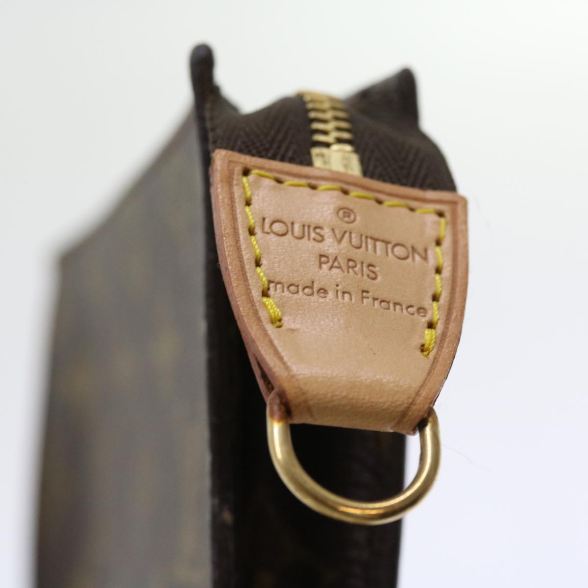 LOUIS VUITTON Monogram Bucket PM Accessory Pouch LV Auth 57397