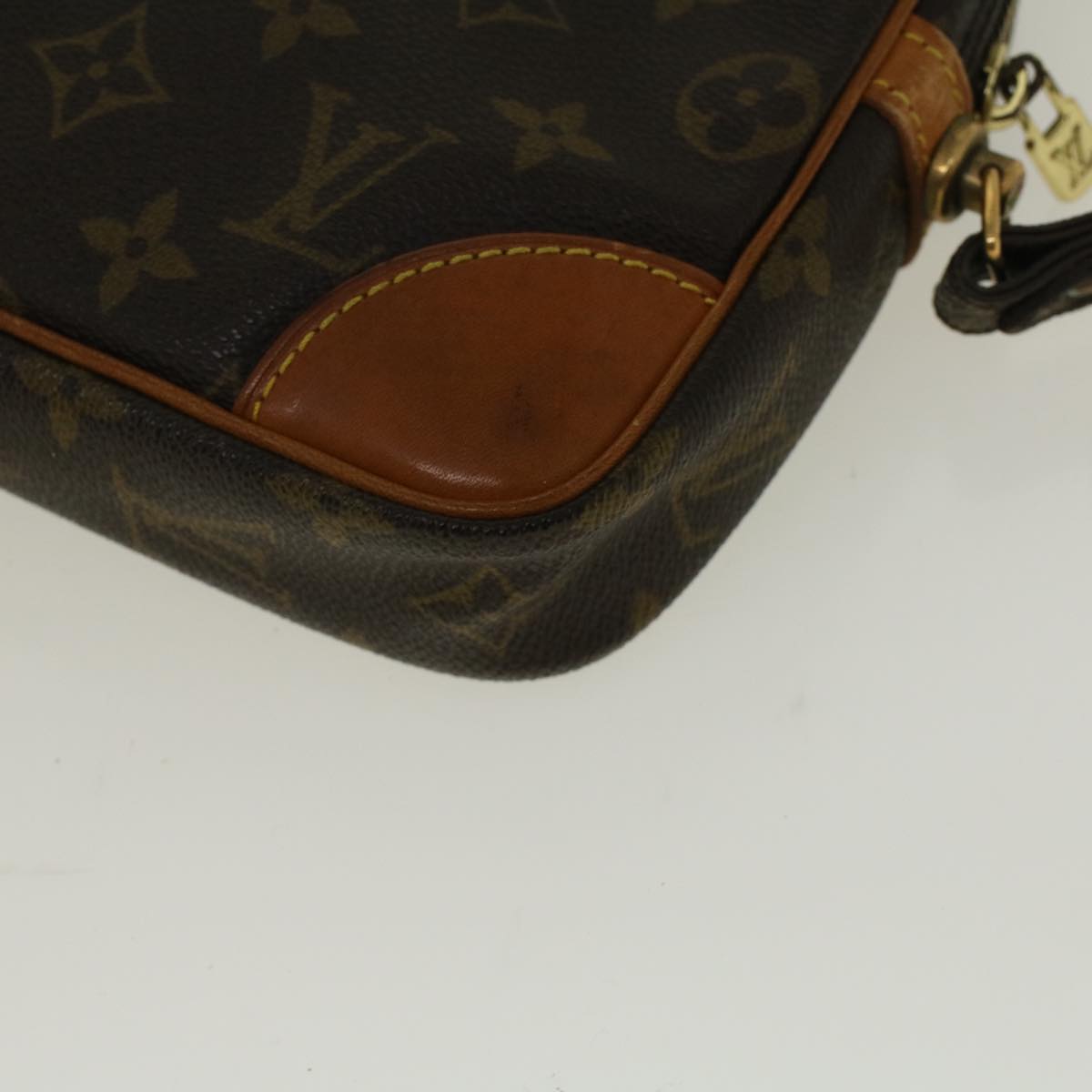 LOUIS VUITTON Monogram Marly Dragonne GM Clutch Bag M51825 LV Auth 57400