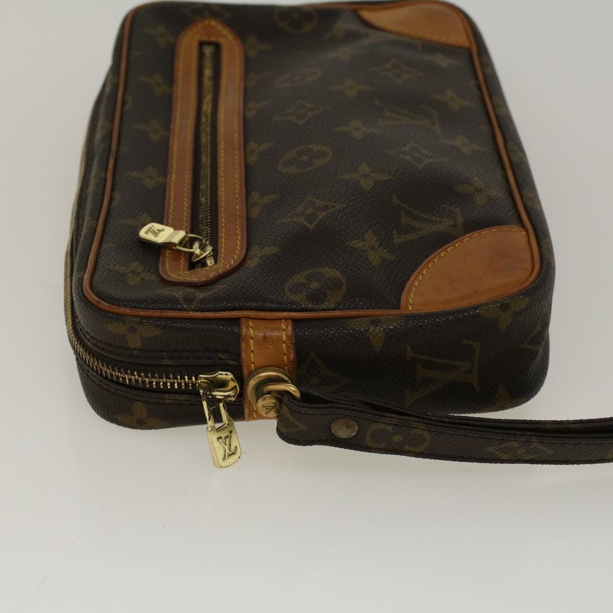 LOUIS VUITTON Monogram Marly Dragonne GM Clutch Bag M51825 LV Auth 57400