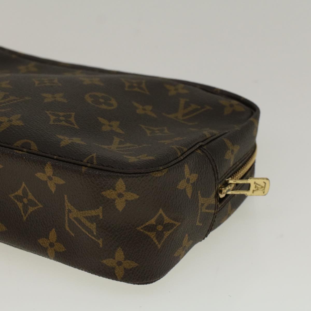 LOUIS VUITTON Monogram Trousse Toilette 23 Clutch Bag M47524 LV Auth 57405