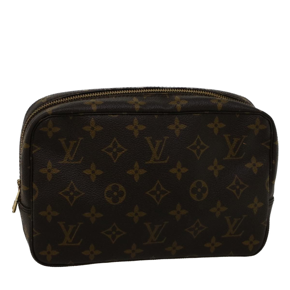 LOUIS VUITTON Monogram Trousse Toilette 23 Clutch Bag M47524 LV Auth 57405