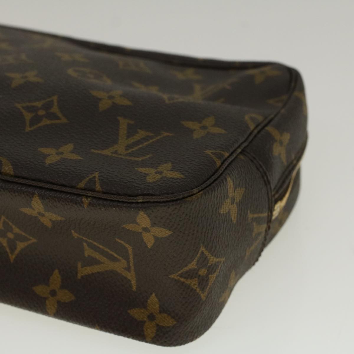 LOUIS VUITTON Monogram Trousse Toilette 23 Clutch Bag M47524 LV Auth 57405