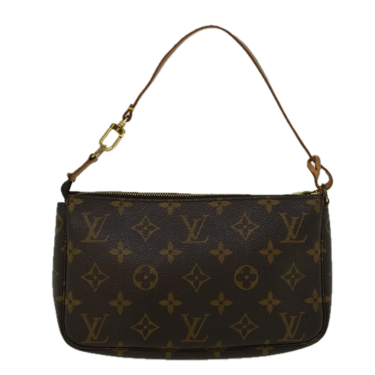 LOUIS VUITTON Monogram Pochette Accessoires Pouch M51980 LV Auth 57413