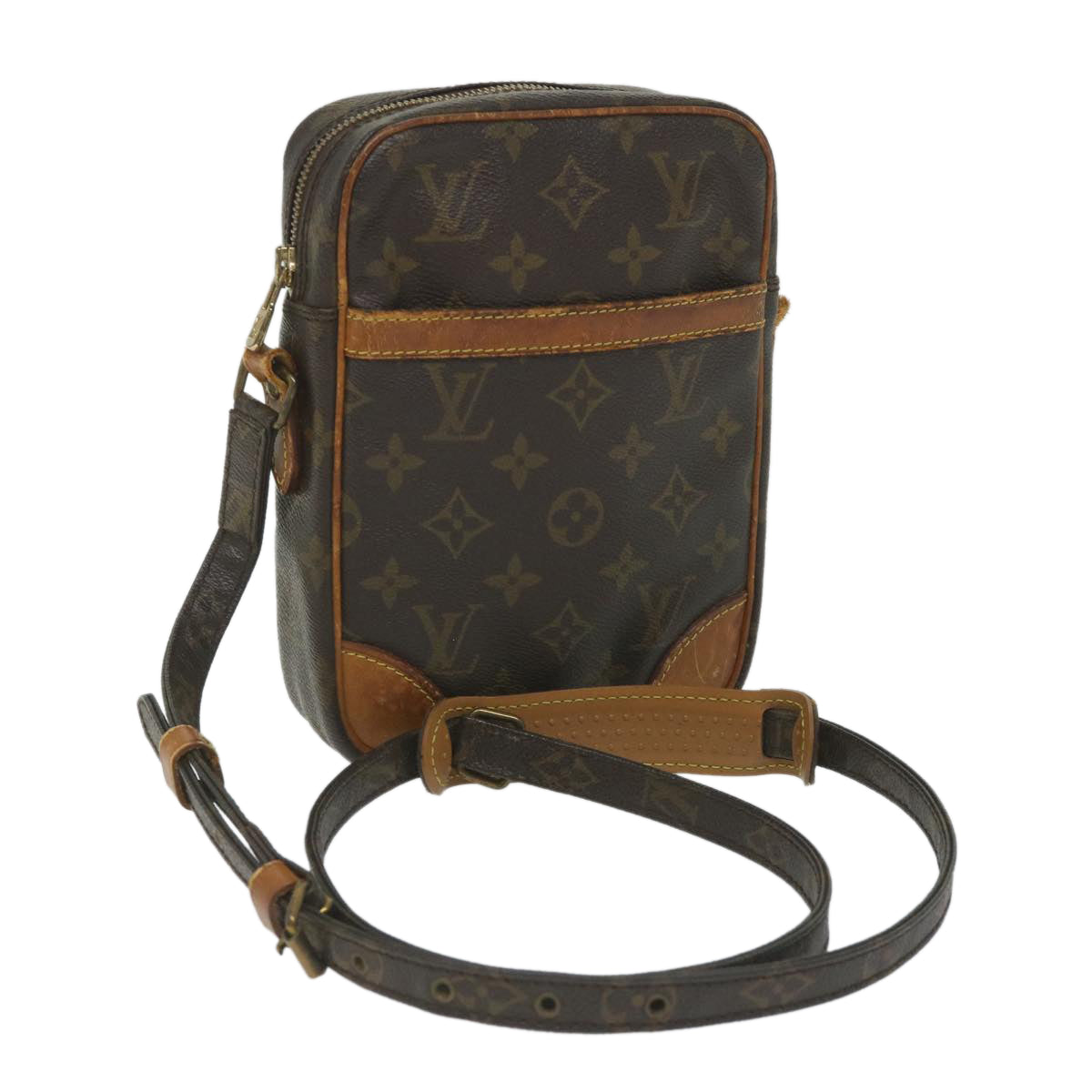 LOUIS VUITTON Monogram Danube Shoulder Bag M45266 LV Auth 57436