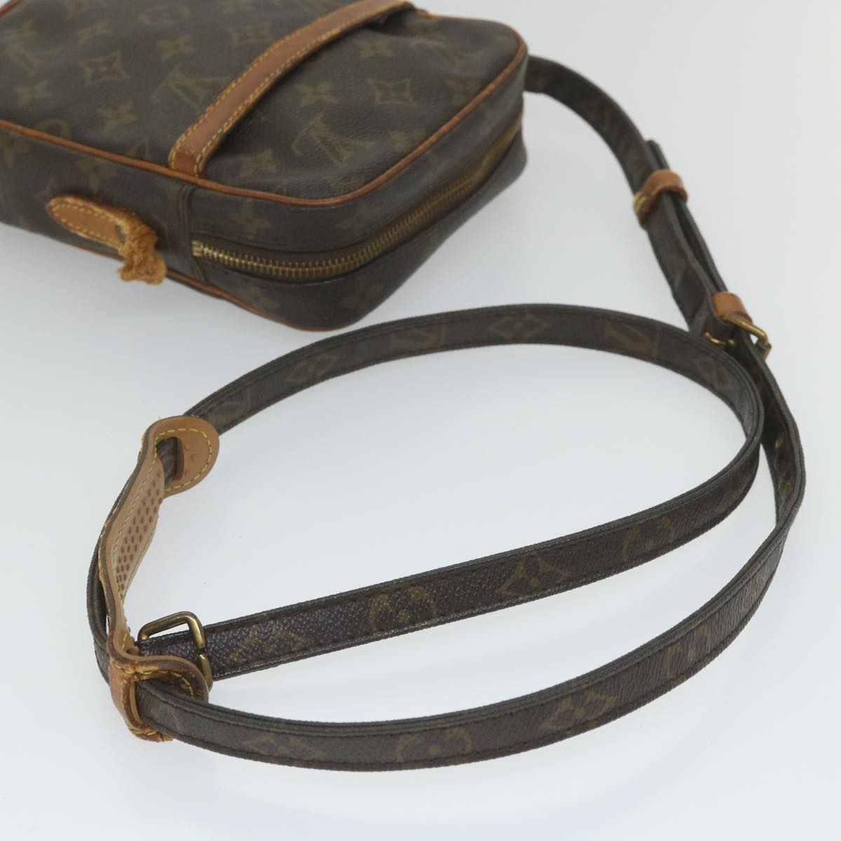 LOUIS VUITTON Monogram Danube Shoulder Bag M45266 LV Auth 57436