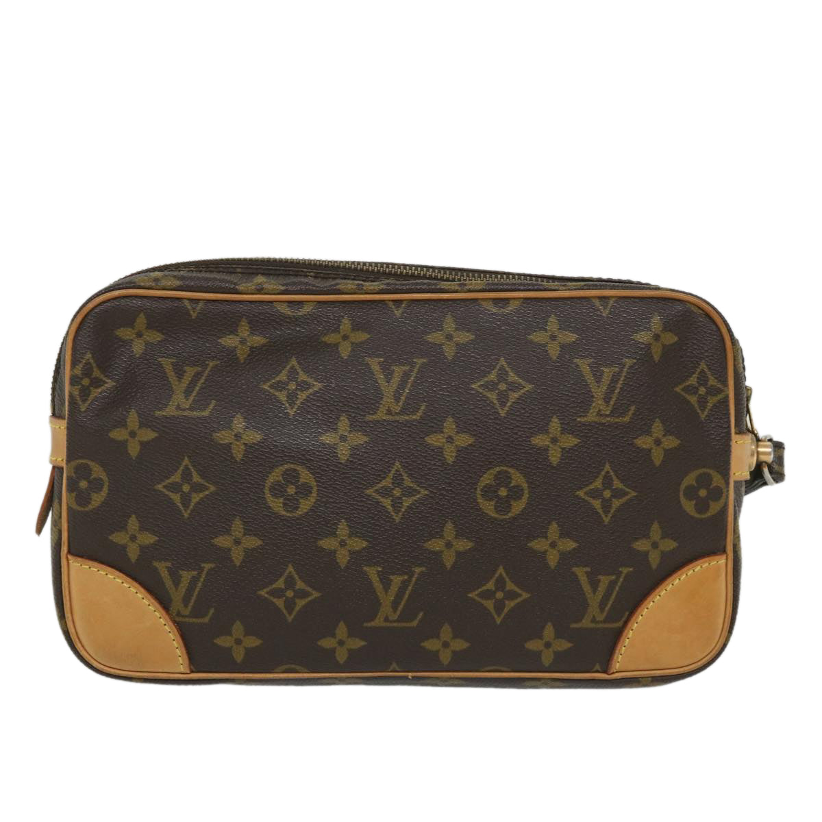 LOUIS VUITTON Monogram Marly Dragonne GM Clutch Bag M51825 LV Auth 57439