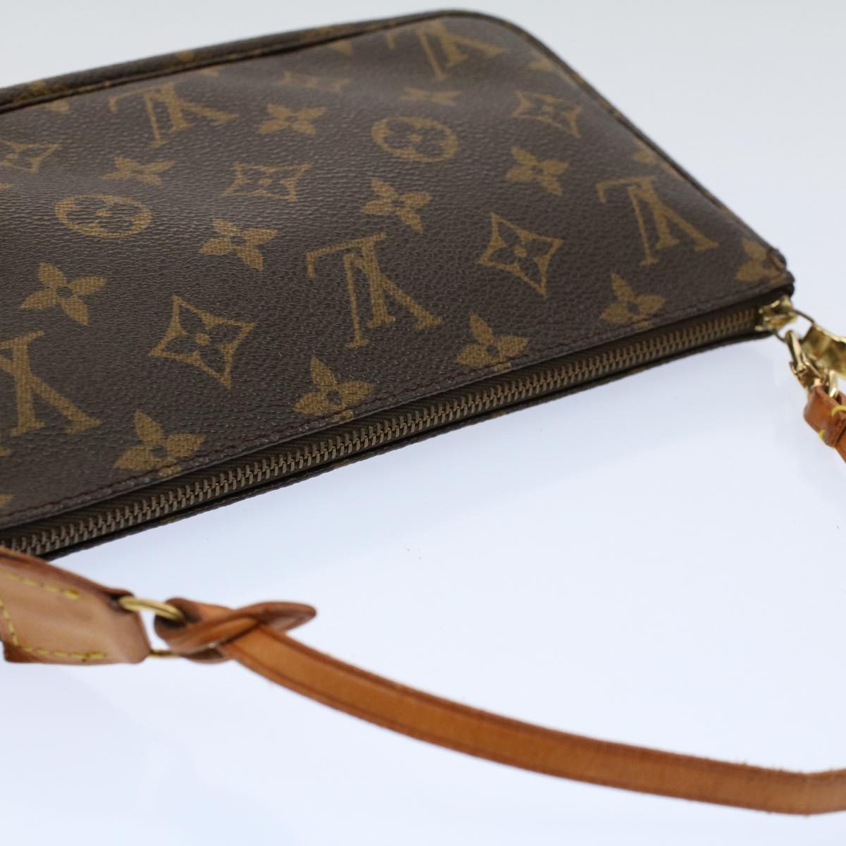 LOUIS VUITTON Monogram Pochette Accessoires Pouch Vintage M51980 LV Auth 57446