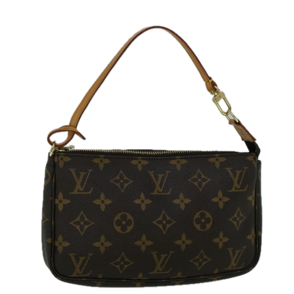 LOUIS VUITTON Monogram Pochette Accessoires Pouch M51980 LV Auth 57447