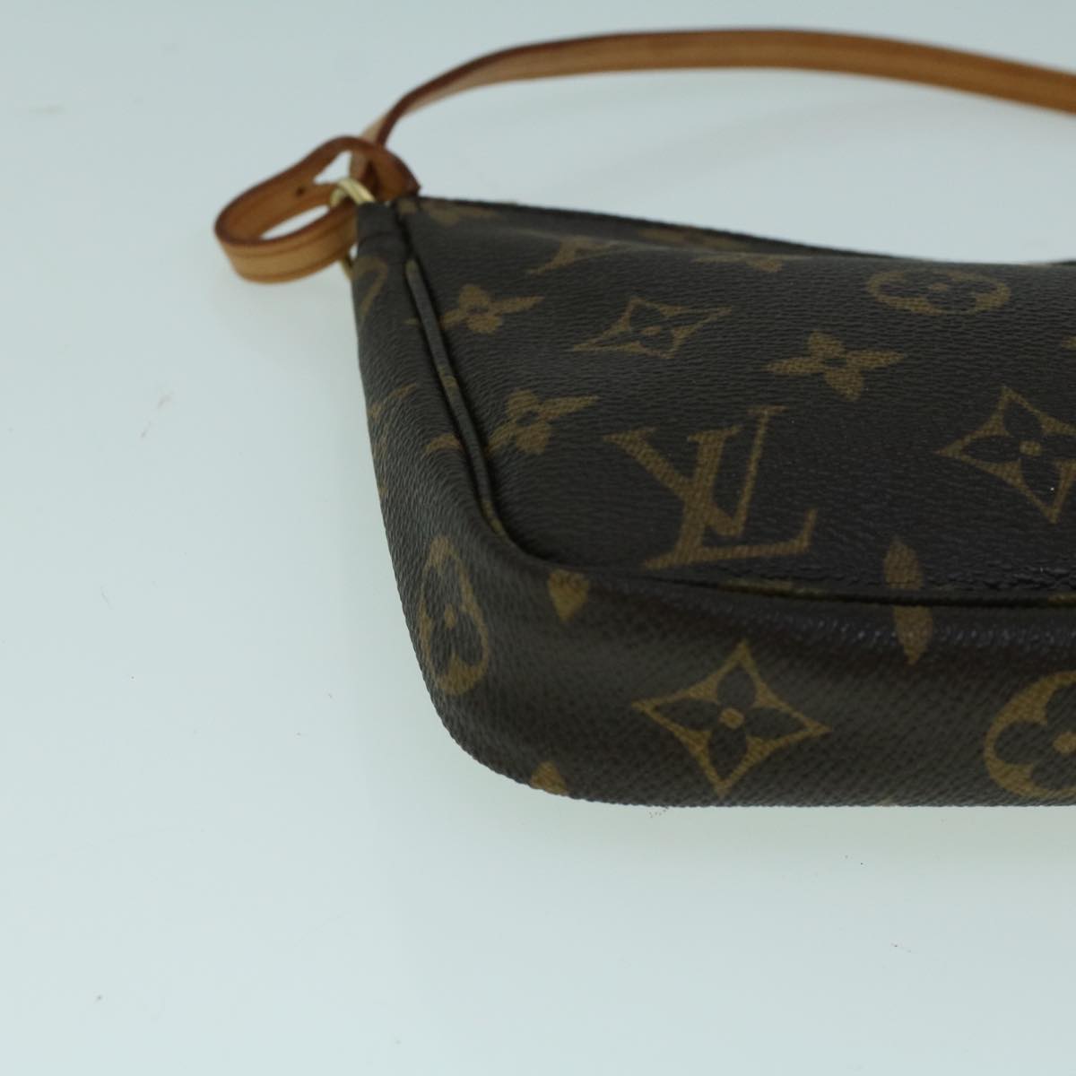 LOUIS VUITTON Monogram Pochette Accessoires Pouch M51980 LV Auth 57447