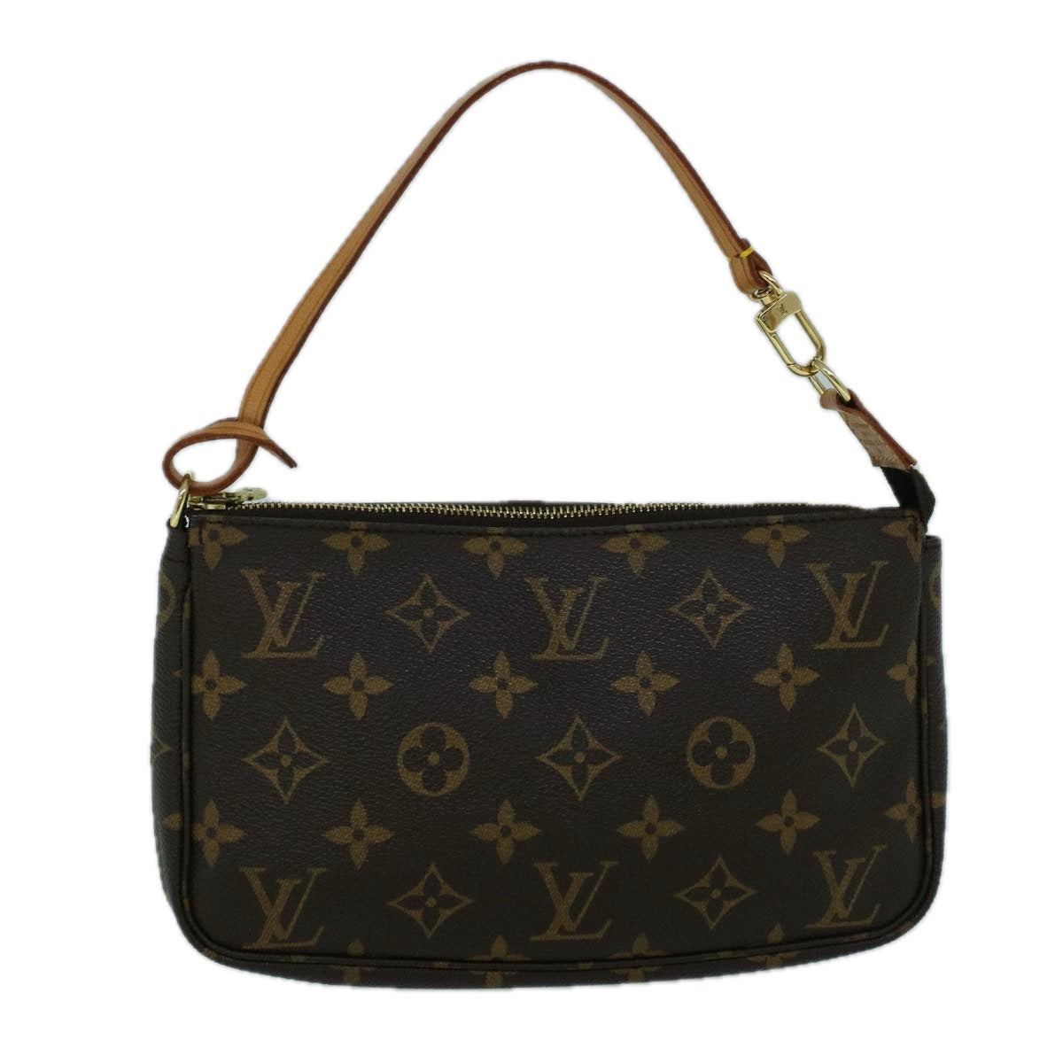 LOUIS VUITTON Monogram Pochette Accessoires Pouch M51980 LV Auth 57447